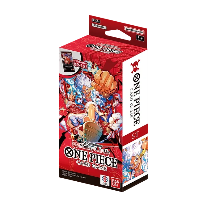 One Piece Card Game — Starter Deck ST-31 Rouge Luffy