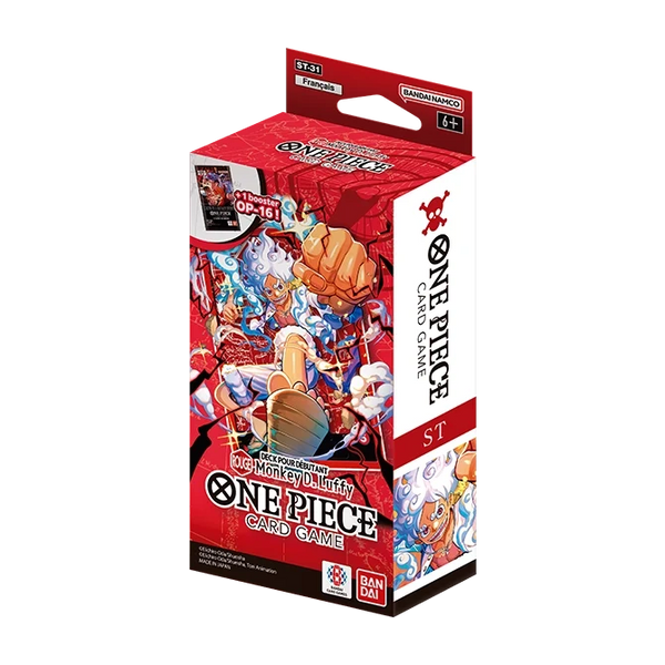 One Piece Card Game — Starter Deck ST-31 Rouge Luffy