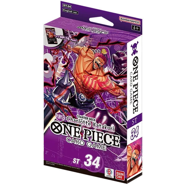 One Piece Card Game — Starter Deck ST-34 Violet Katakuri