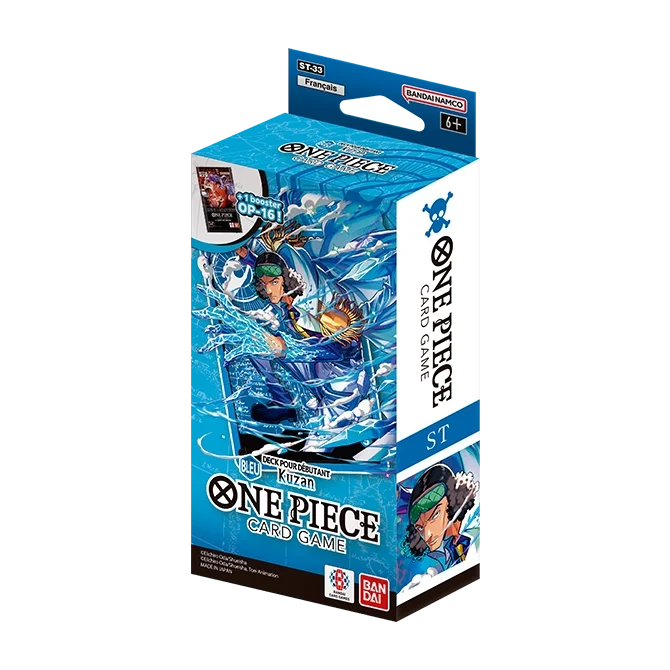 One Piece Card Game — Starter Deck ST-33 Bleu Kuzan